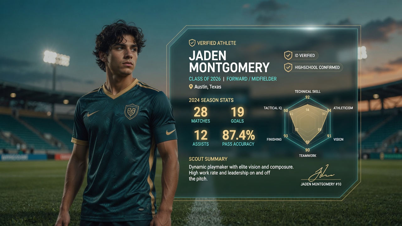 How a Strong Public Profile Can Give Your Young Athlete a Real Recruiting Edge